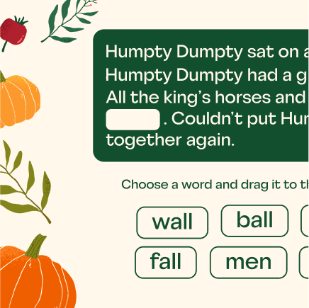 Complete the sentence